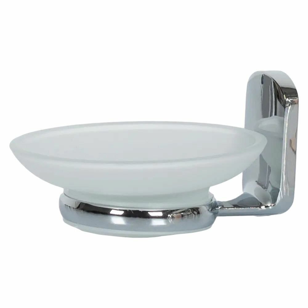 Мыльница Slick SWR-5600-02 подвесная стекло/металл цвет хром