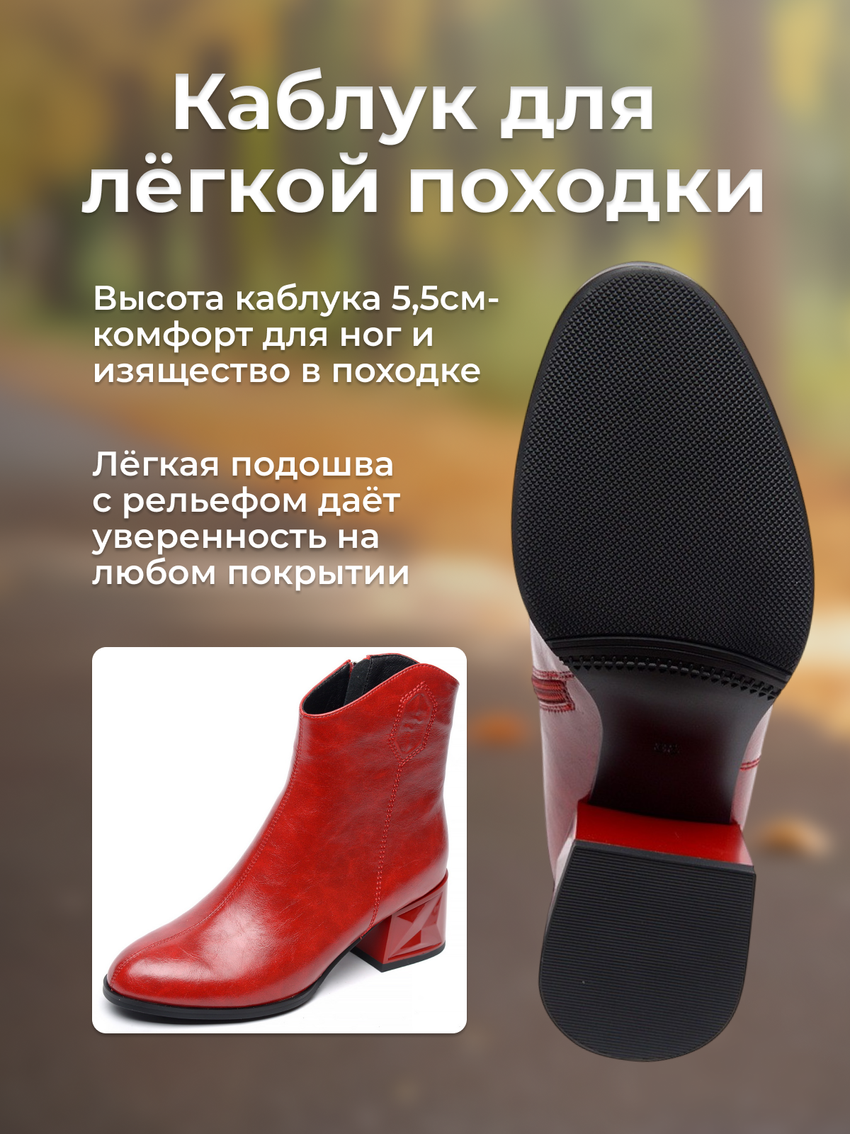 Ботинки Gustav Gutmann натуральная кожа, размер 40, красный — фото 1