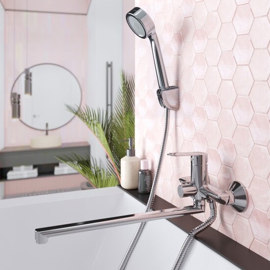 Смеситель для ванны Tokito KANDA хром (TOK-KAN-1015)