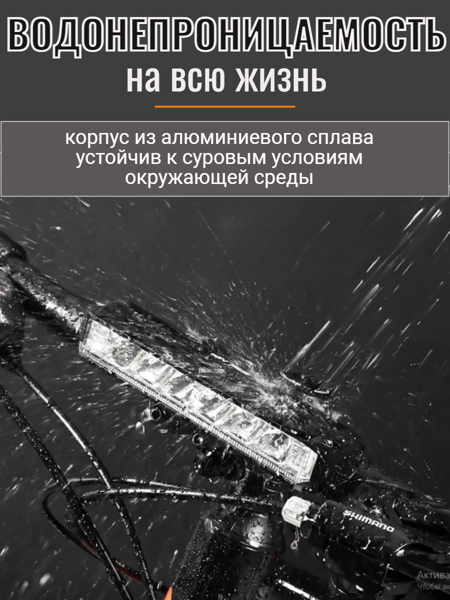 HANOX Фара велосипедная передняя E5LNF-3250LM — фото 1