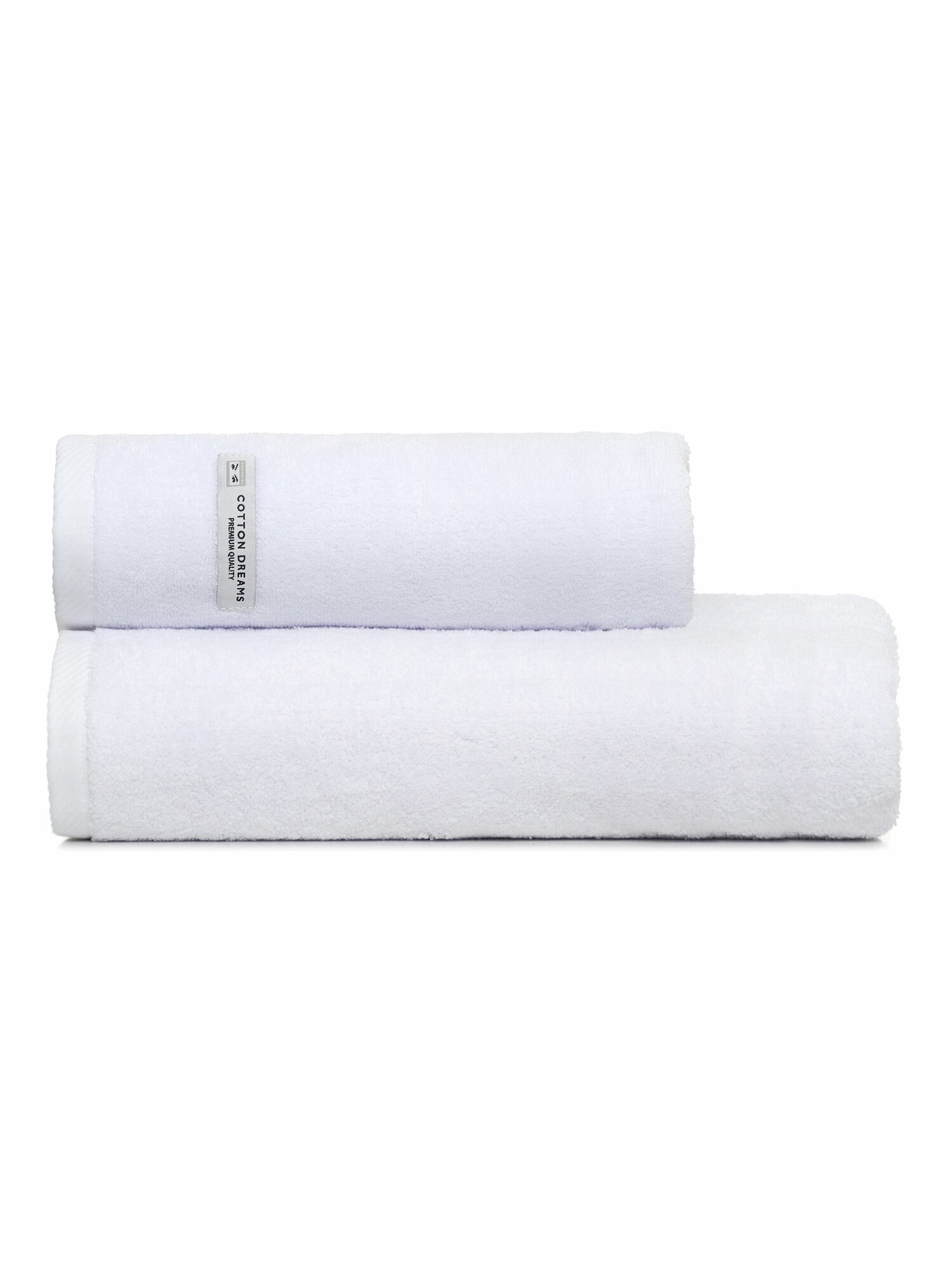 Набор махровых полотенец Cotton Dreams 70х140 и 50х100см - 2 шт хлопок 100%