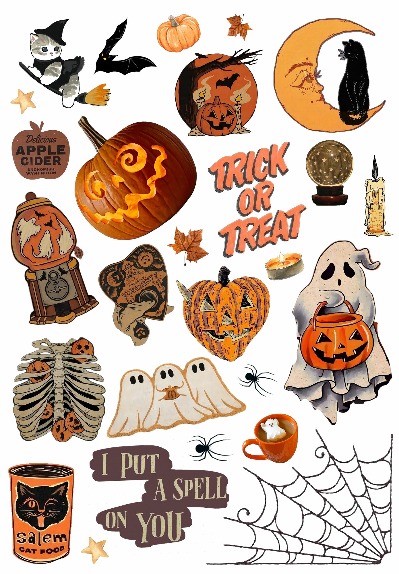 Наклейки Хэллоуин (Halloween) — фото 1
