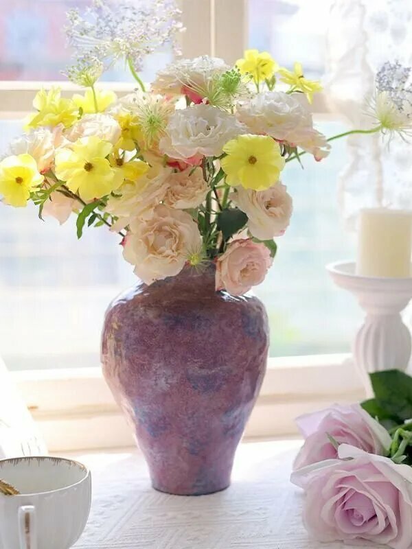 Ваза 19.5 см  Керамика 1 шт