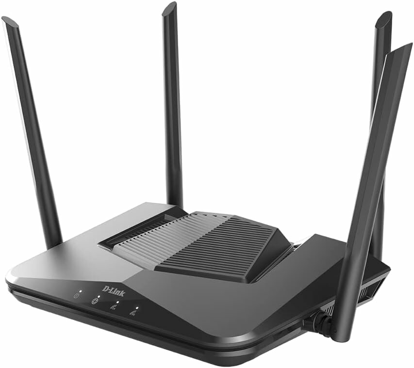 Роутер D-Link DIR-X3260 AX3200, Dual-Band, Wi-Fi, 4 LAN-порта, черный — фото 1