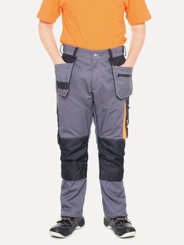 Изображение товара Брюки рабочие Мастер 22, мужские, серый, размер 64-66, рост 182-188, летние, плотная ткань
