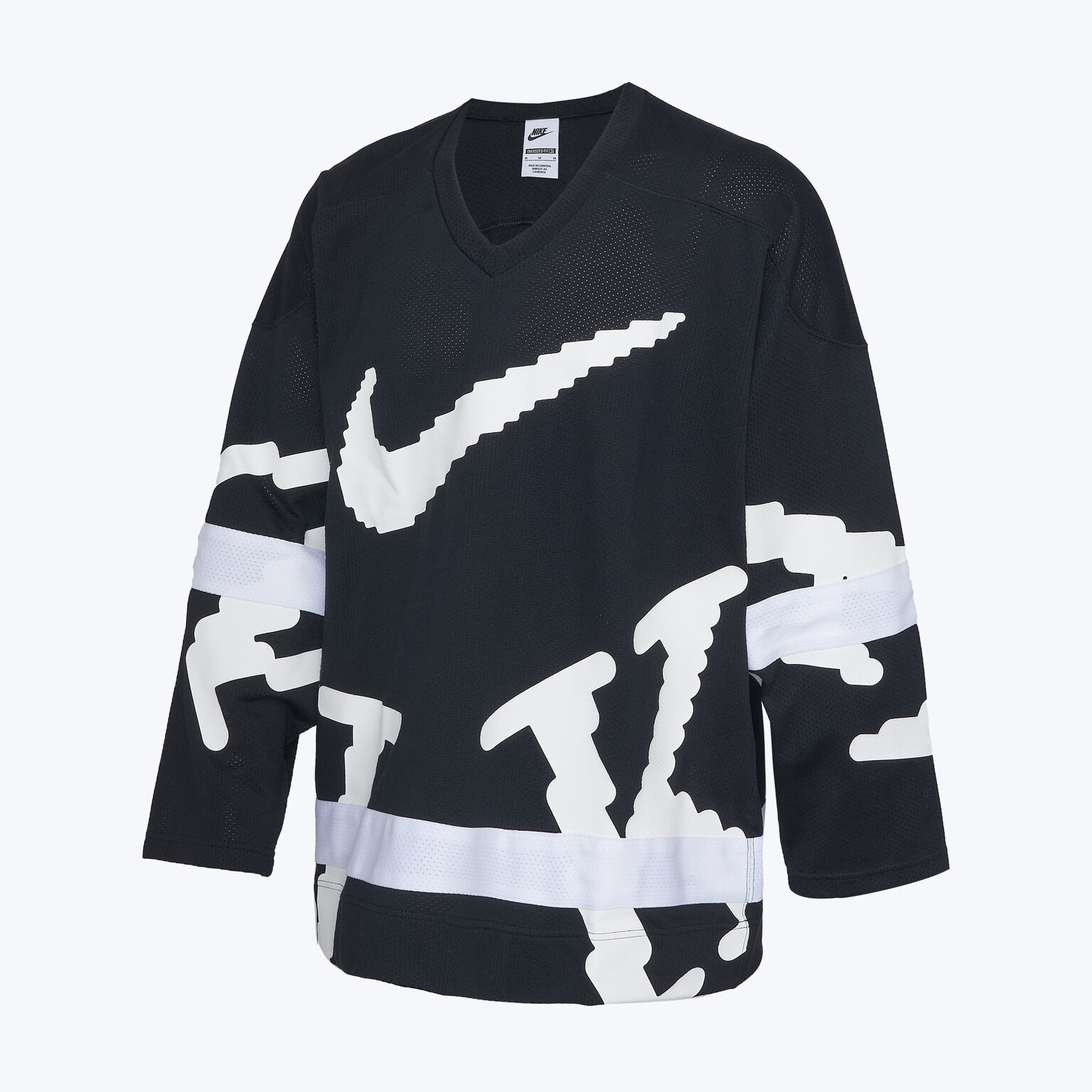 Футболка спортивная NIKE Club Hockey размер L черный