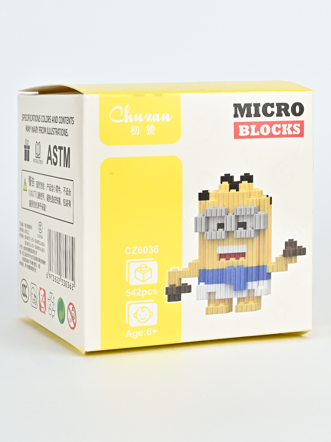 Конструктор 3D, игрушка для детей и взрослых, блочный конструктор, MINION — фото 1