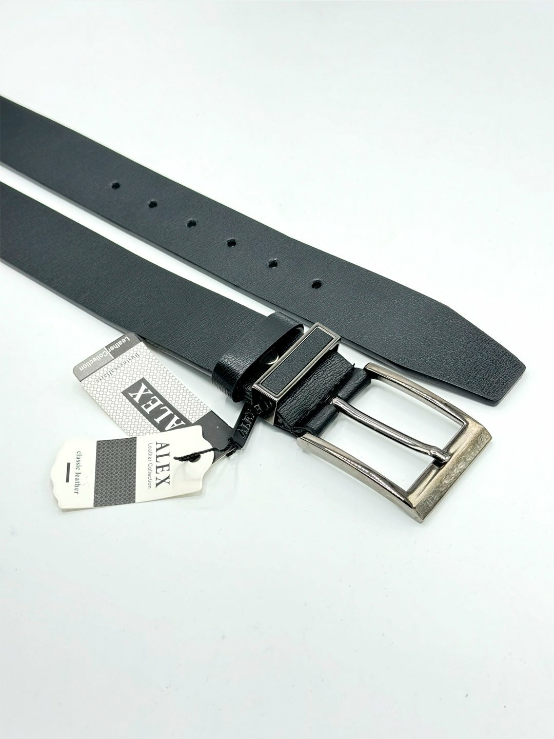 Ремень  для мальчиков и мужчин, размер 110, чернильный