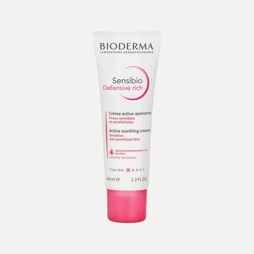 Изображение товара Bioderma Насыщенный крем для чувствительной кожи лица Sensibio Defensive Rich 40мл