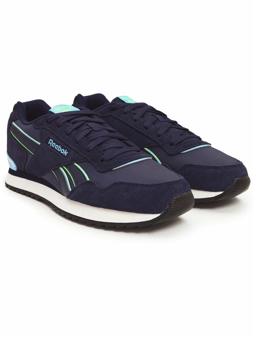 Кроссовки Reebok Glide Ripple Clip, полнота F, размер 10,5 US, голубой, синий, зеленый — фото 1