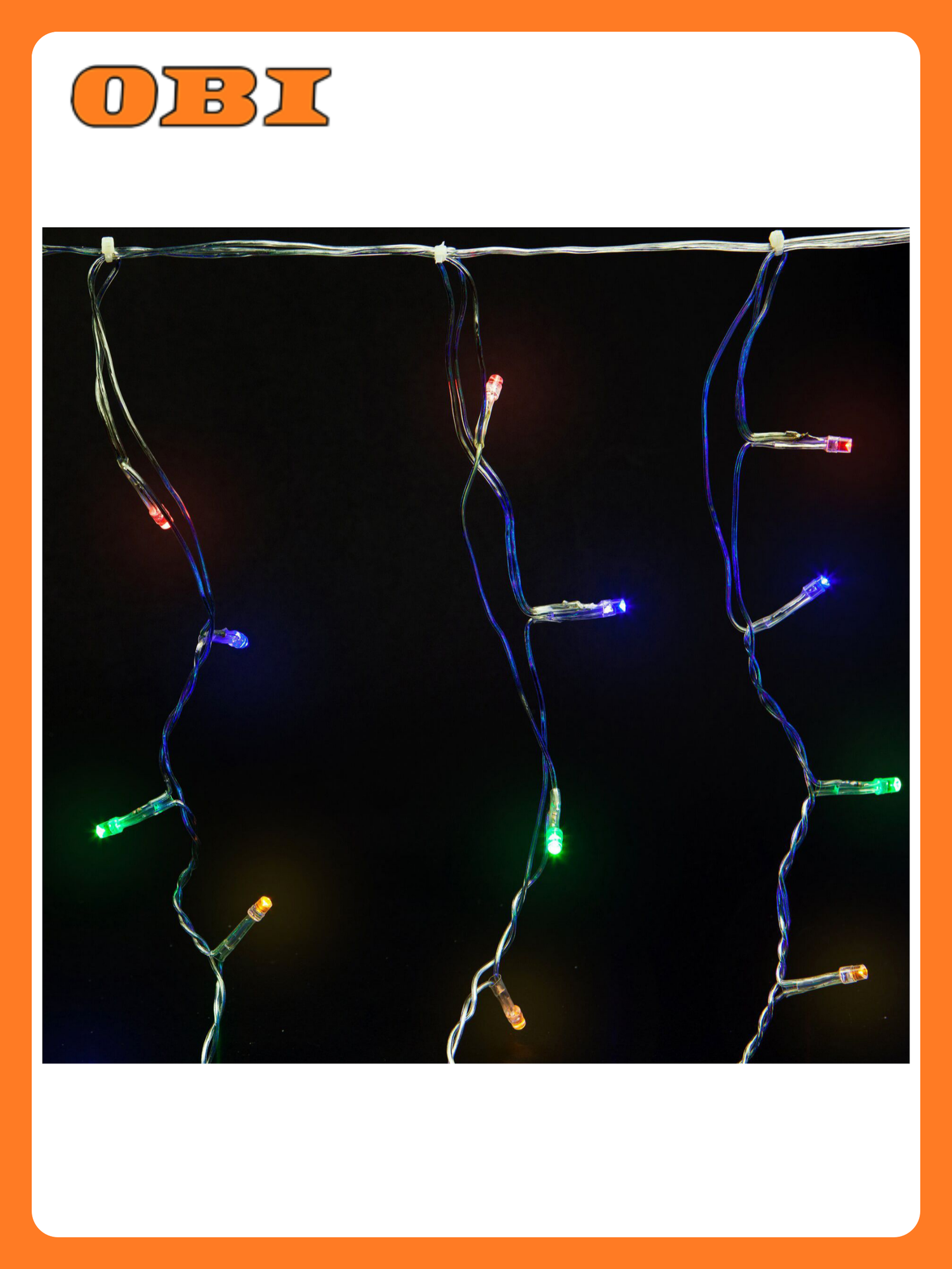 Гирлянда занавес SH LIGHTS 544 LED мультиколор 15х2 м