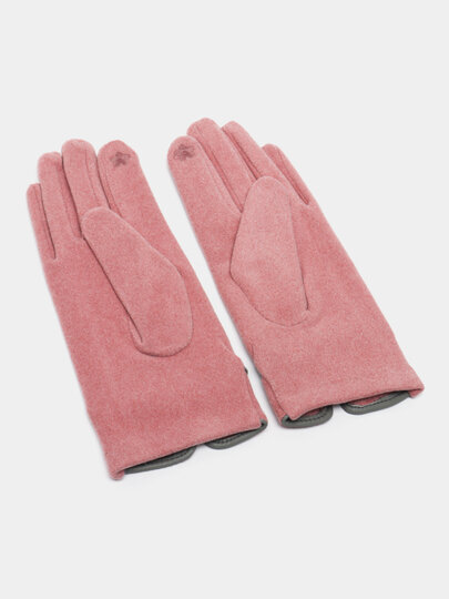 Перчатки  для девочек и женщин, размер one size, розовый — фото 1
