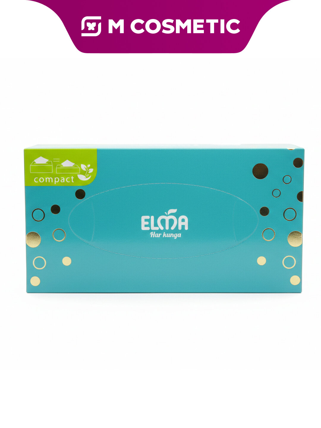 Салфетки Elma Facial Tissue, для диспенсеров, ароматизированные, 2 слоя