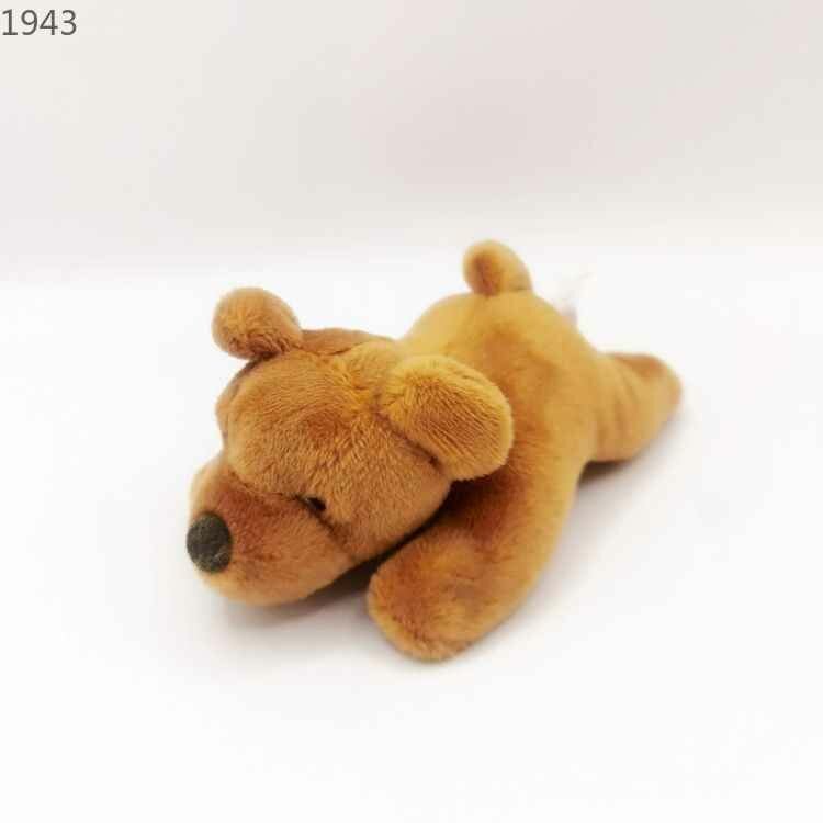 Мягкие магнитики для холодильника с джунглевыми животными: реалистичный плюшевый медведь и слон, коричневый медведь184