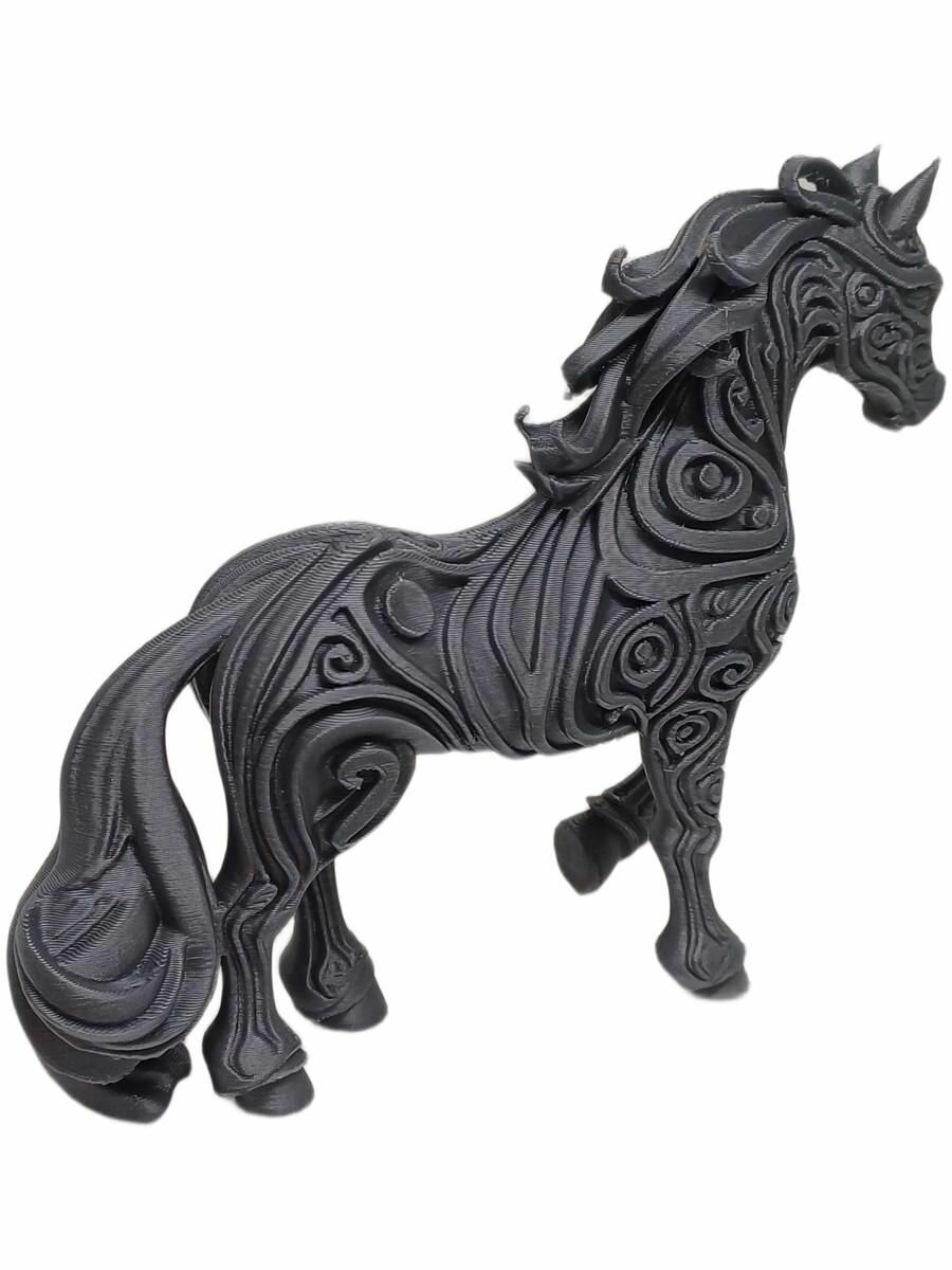 Лошадь Лихая 3D 13*11*3 см. — фото 1