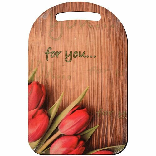 Доска разделочная Для тебя Размер 29х185 см деревянная фанера береза 585₽