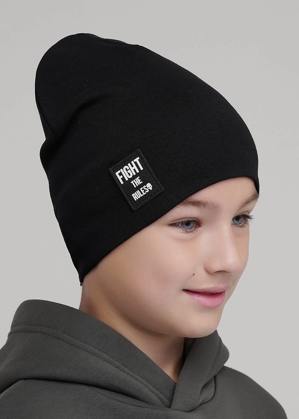 Шапка-бини для мальчиков