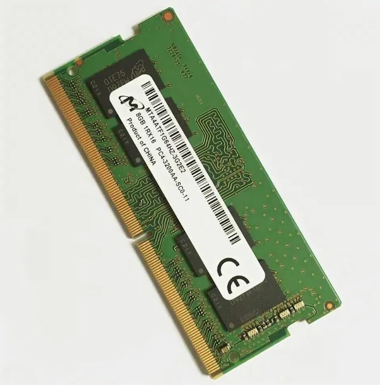 Оперативная память SODIMM 8GB DDR4-3200 Micron MTA4ATF1G64HZ-3G2E2