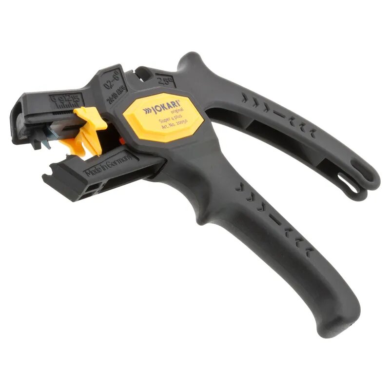Клещи эргономические для снятия изоляции JOKARI Super 4 plus 0.2-6мм² 20050