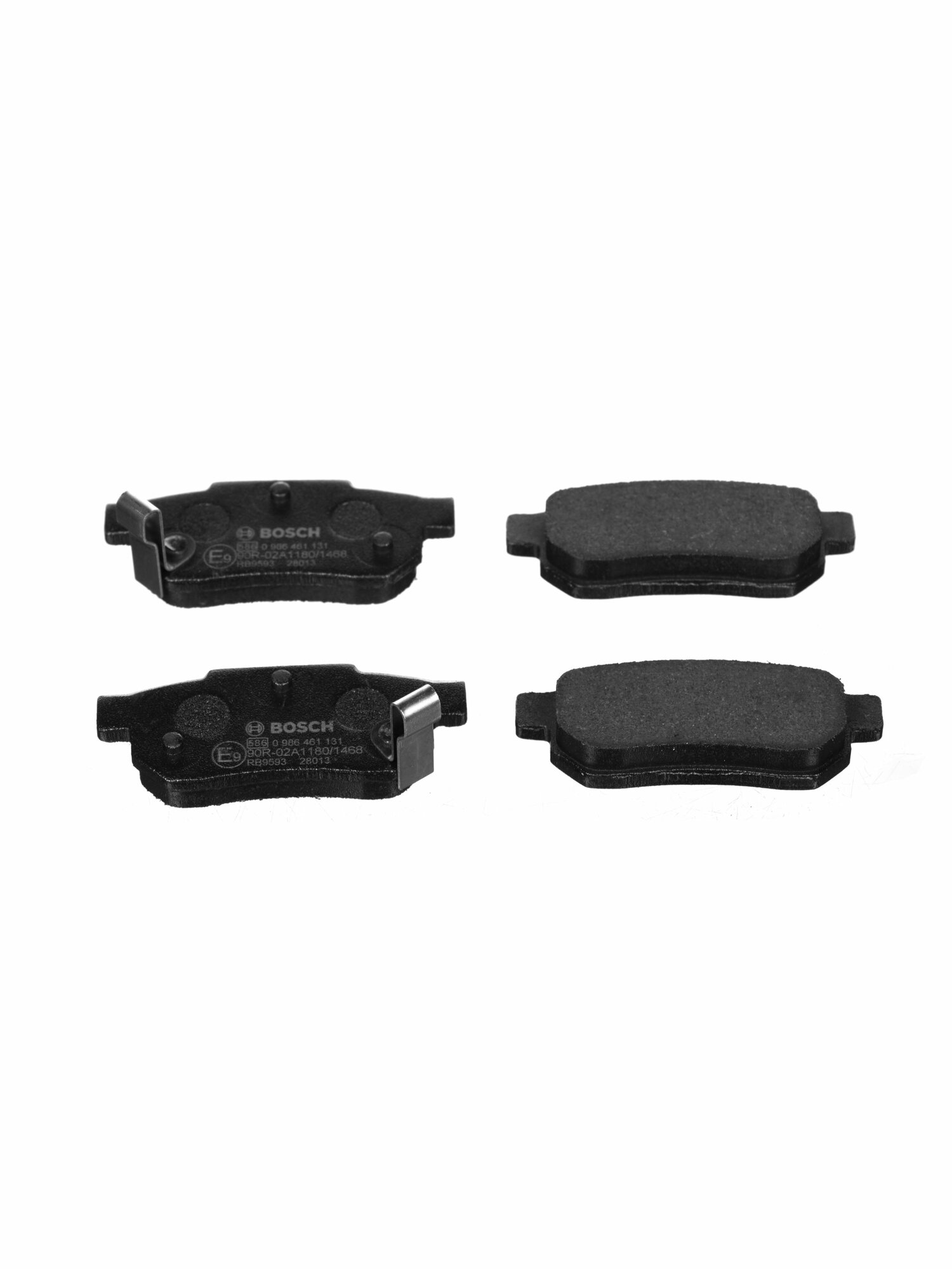 Колодки тормозные дисковые задние BOSCH (0 986 461 131)