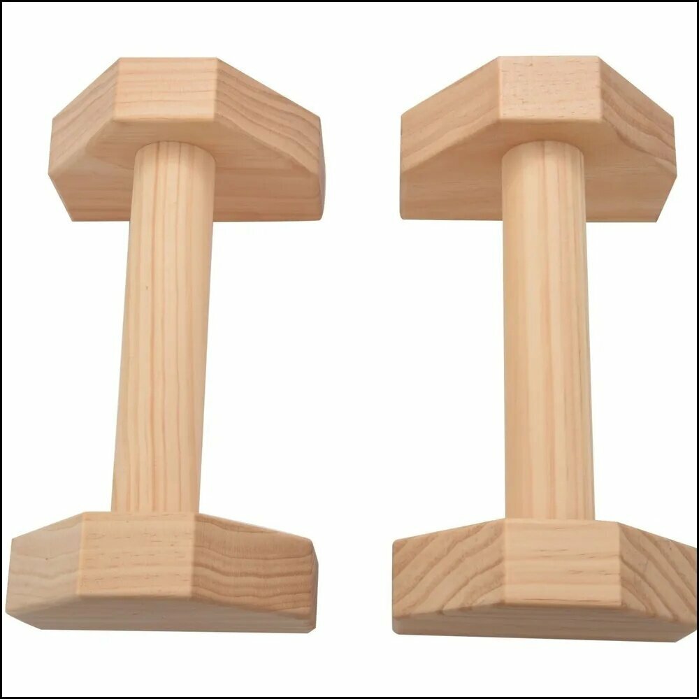 1 пара Parallettes Калистеника Handstand Bar Деревянные