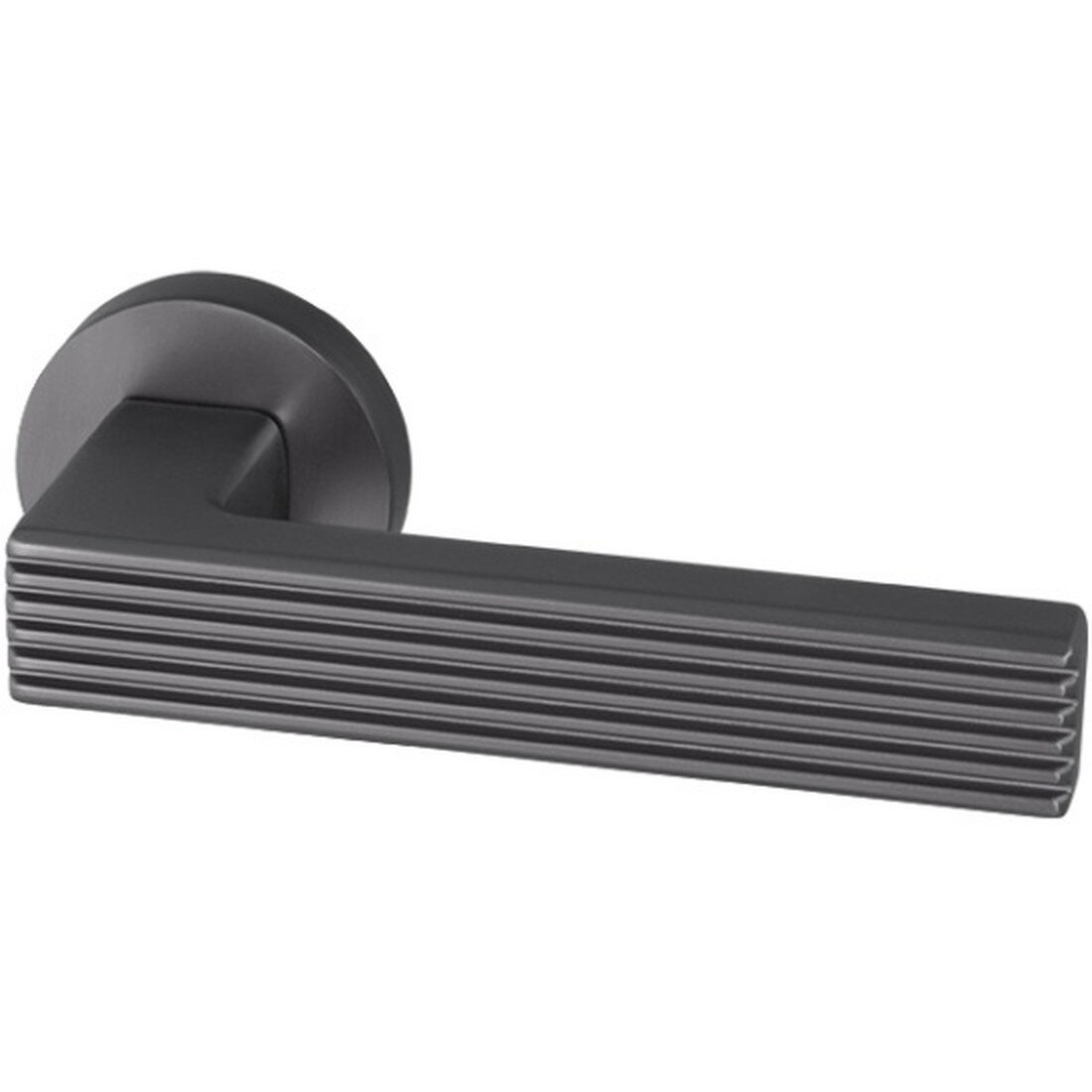 Ручка раздельная Armadillo R  URB52  LINE  LINE URB6  BPVD 77 вороненый никель