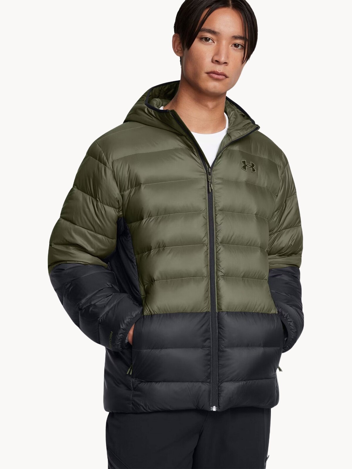 Куртка спортивная Under Armour Legend, размер M, зеленый/черный