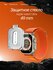 Защитное стекло с черной рамкой на iWatch Ultra 1, 2 поколение, 2...
