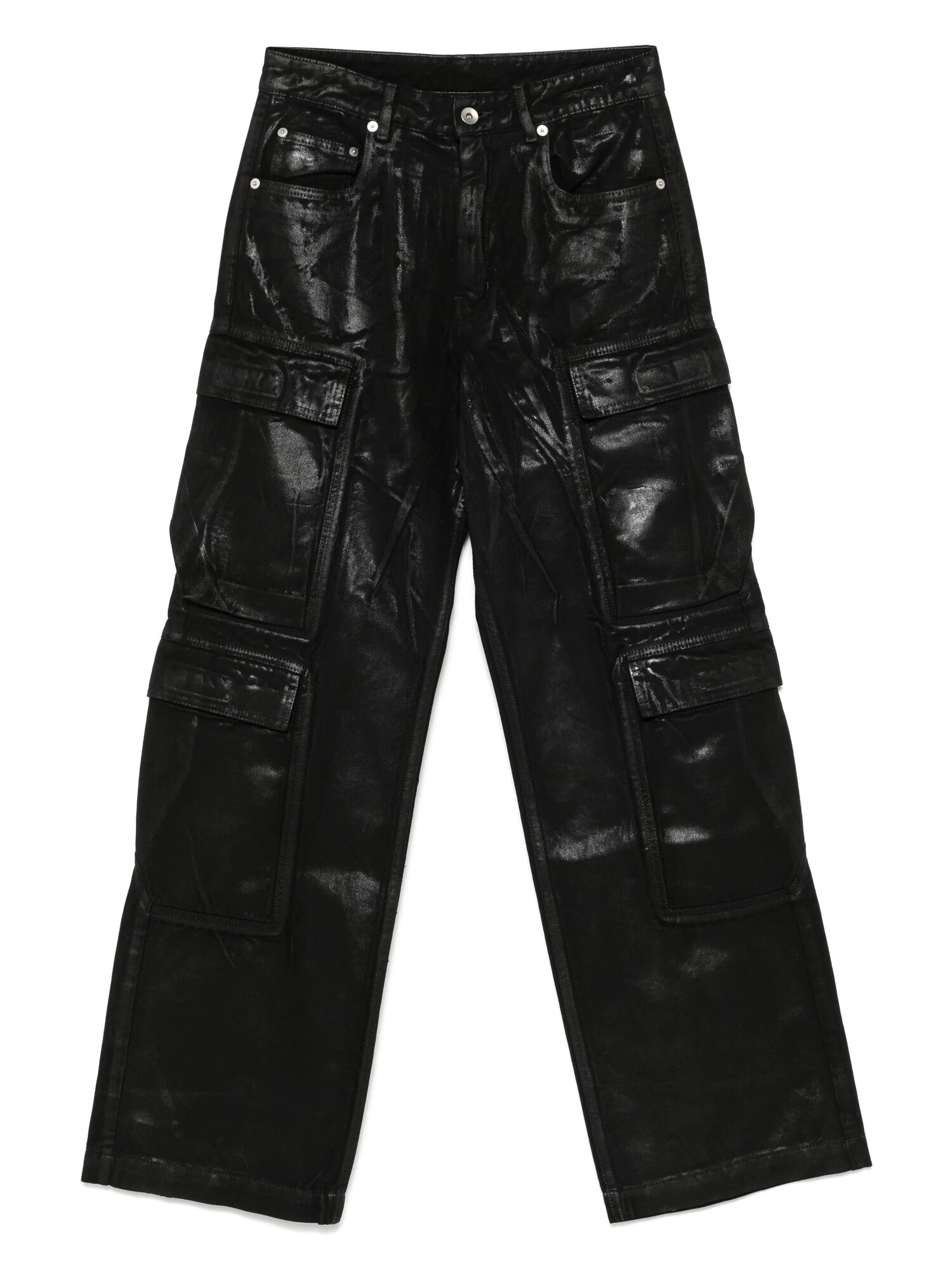 Джинсы Rick Owens Double Cargo, размер M, черный