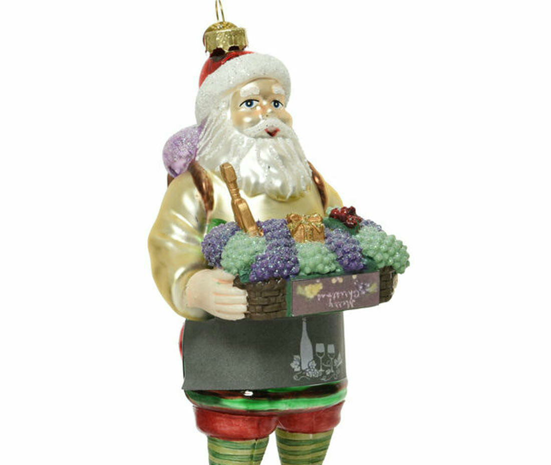 Ёлочная игрушка, стекло, 16 см, Kaemingk — фото 1