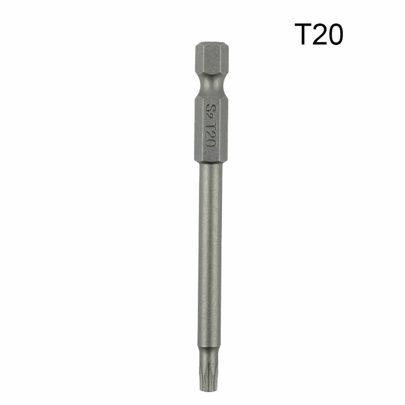 1 шт. магнитная головка T40 для биты отвёртки Torx, 75 мм, защита от несанкционированного доступа, звезда