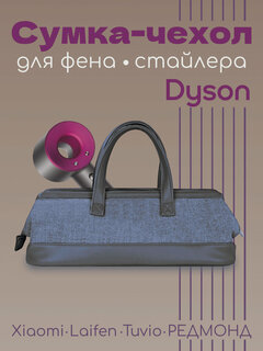 Изображение товара Сумка-чехол для фена и стайлера Dyson, органайзер для хранения и путешествий ABC