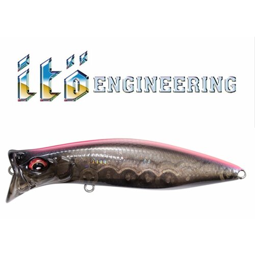 Воблер Megabass KIRINJI 90F (90мм, 12.5 гр, плавающий) - GP BLACK PINK BACK