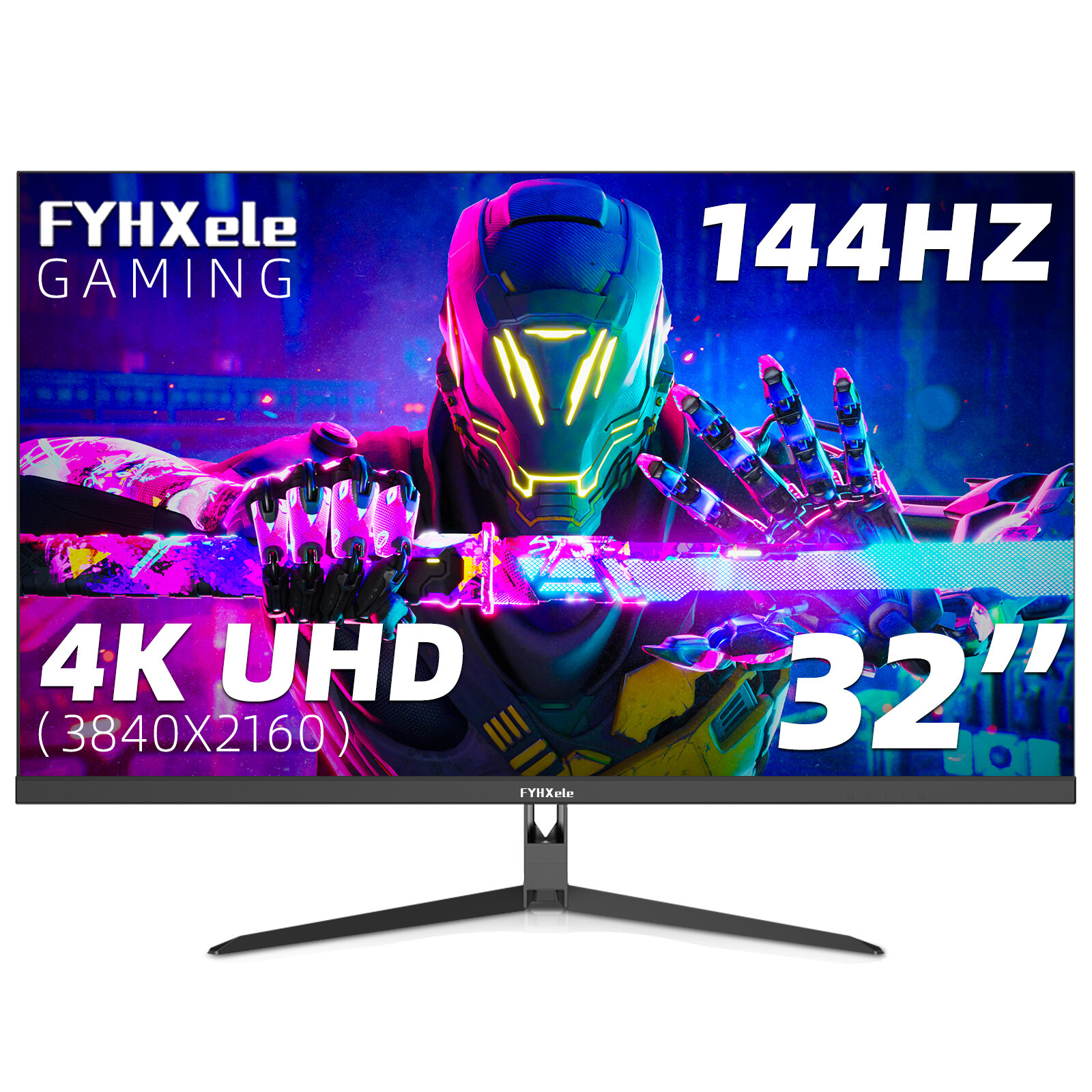 32-дюймовый игровой монитор IPS 144 Гц 4K UHD HDMI2.1 дисплей Полнофункциональный порт USB Type-C