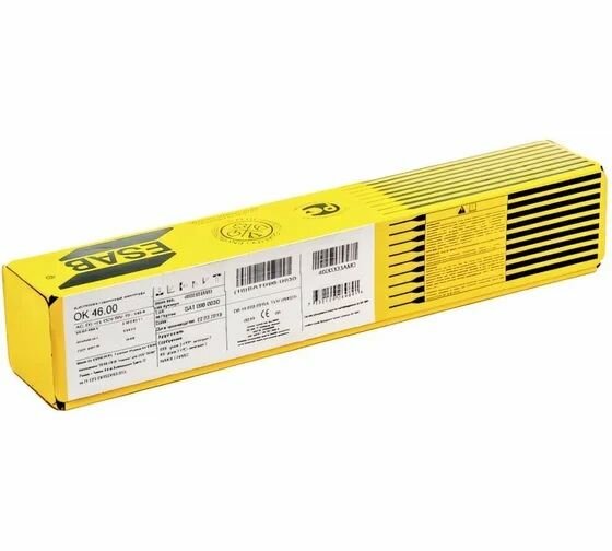Электроды ESAB ОК 46.00Р д.3,0х350мм 5,3кг