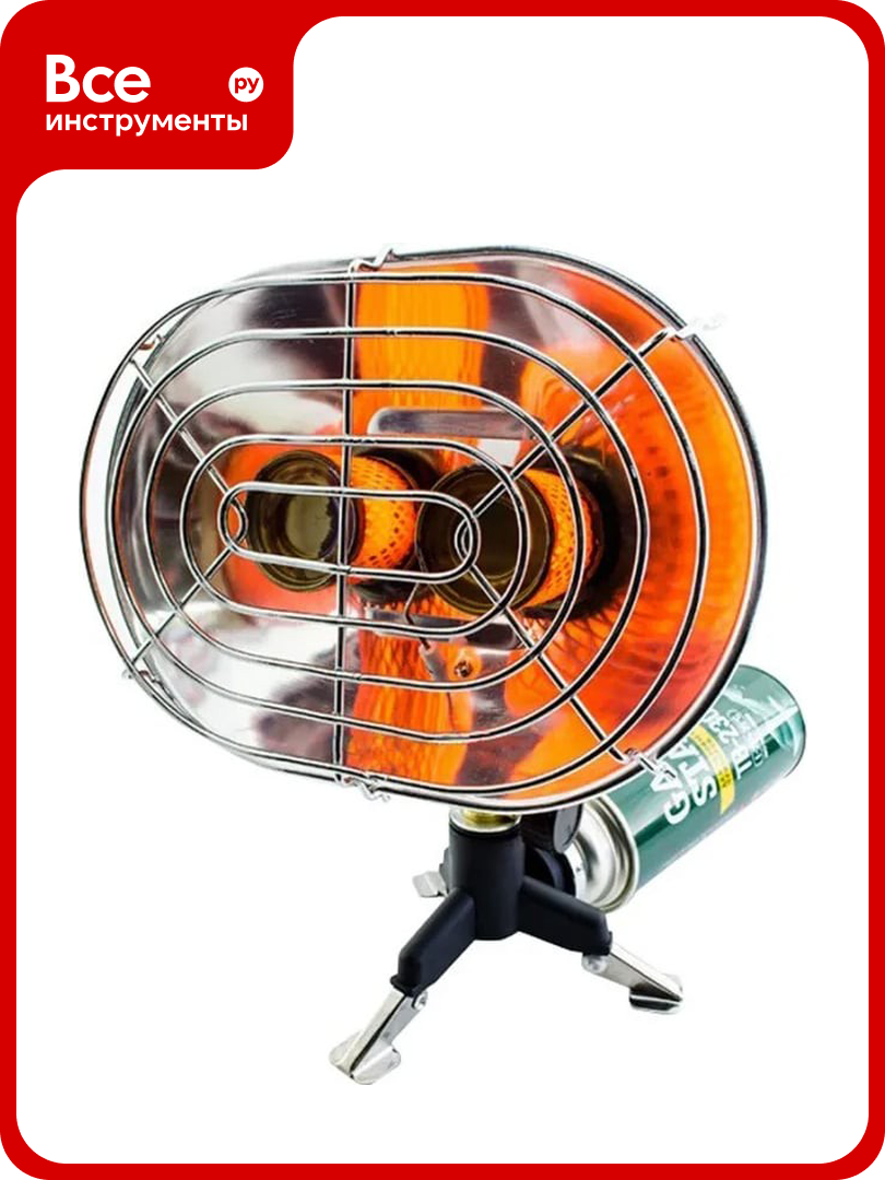 Компактный инфракрасный газовый обогреватель TOURIST RIO TH-505 00-00001310