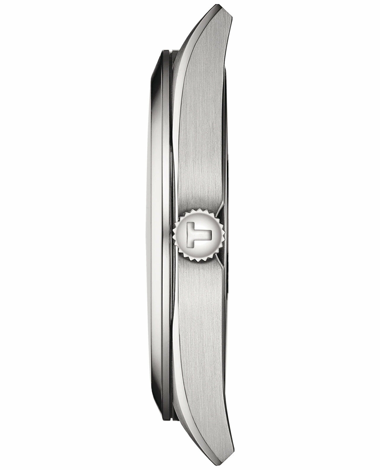 Наручные часы TISSOT Gentleman, серебряный, коричневый — фото 1