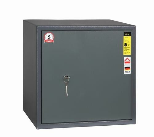 Сейф офисный ONIX NTL-40MS ключевой замок трейзер крепление к стене и полу серый