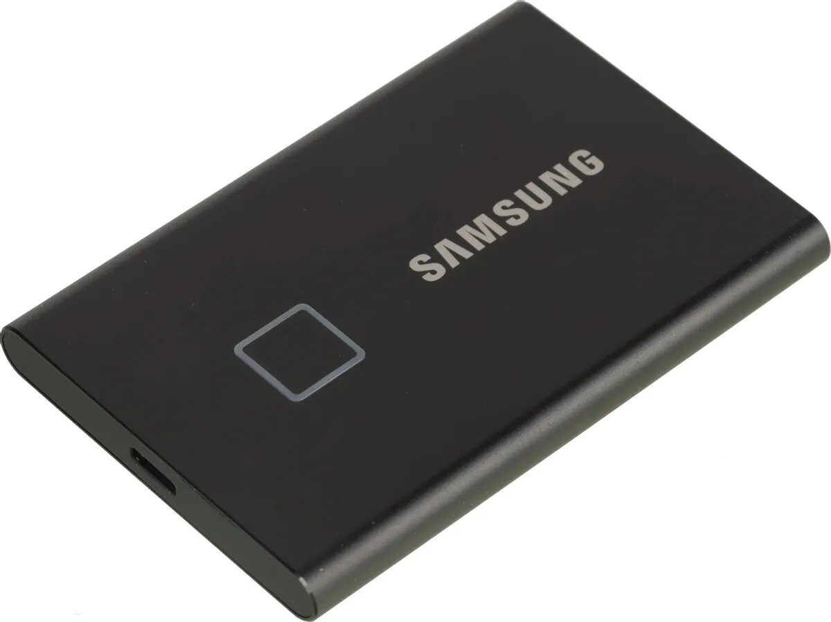 Внешний диск SSD Samsung T7 Touch MU-PC2T0K/WW, 2ТБ, черный