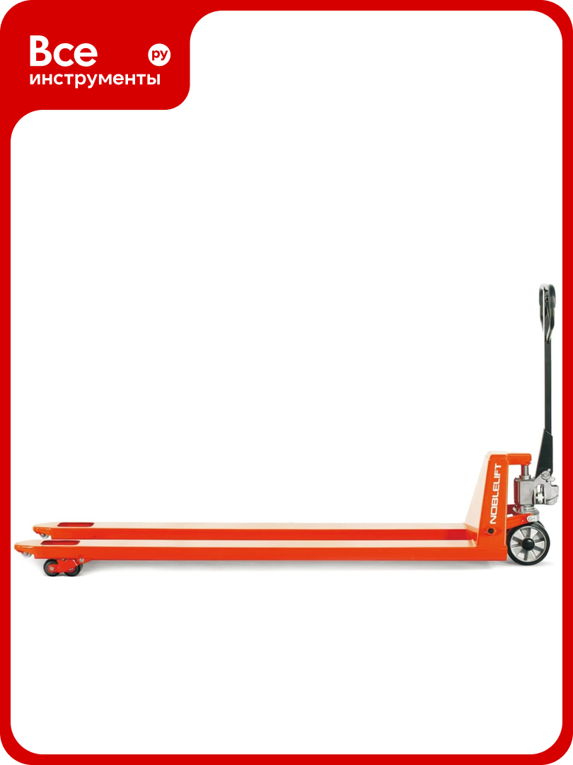 Гидравлическая тележка Noblelift ACL20 540x2000, PU+PU, tandem 200030