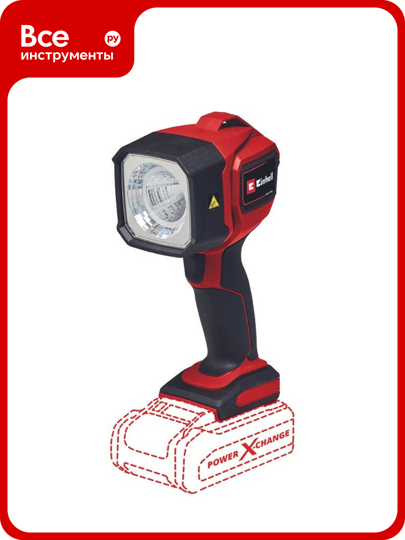 Фонарь аккумуляторный Einhell PXC TC-CL 18/350 Li 18В350Лм без АКК и ЗУ 4514175