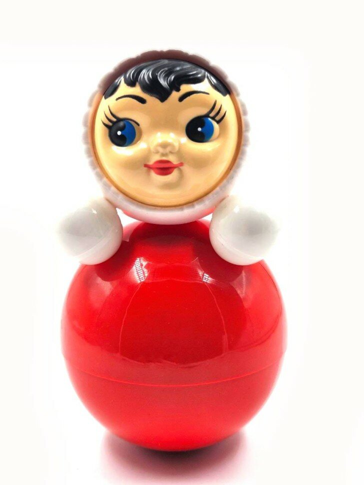 Нет бренда Игрушка детская антистресс Неваляшка "Машенька" (15 см)