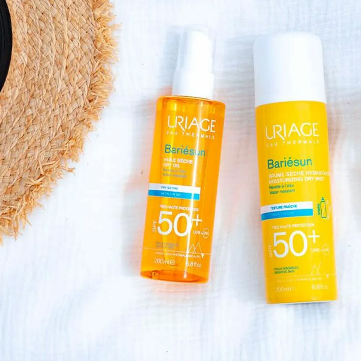 Изображение УРЬЯЖ БАРЬЕСАН Дымка-спрей сухая SPF 50+, 200 мл | URIAGE Bariesun Dry Mist SPF 50+
