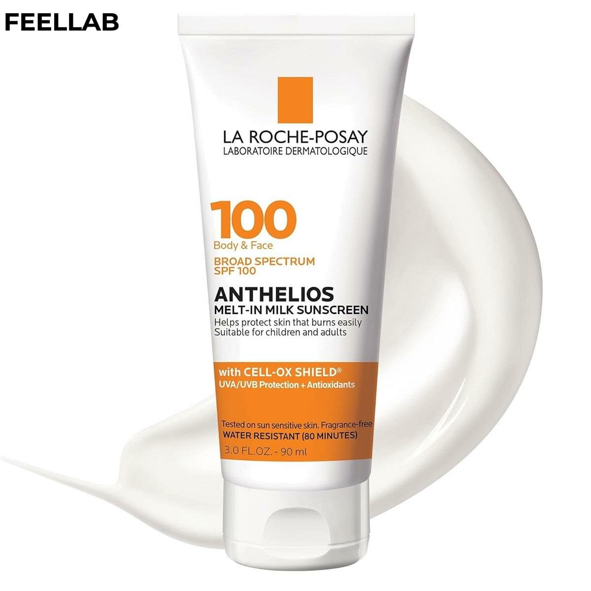 FEELLABLa RochePosay Молочко Антелиос SPF 100 90 мл нежирное для чувствительной кожи без оксибензона