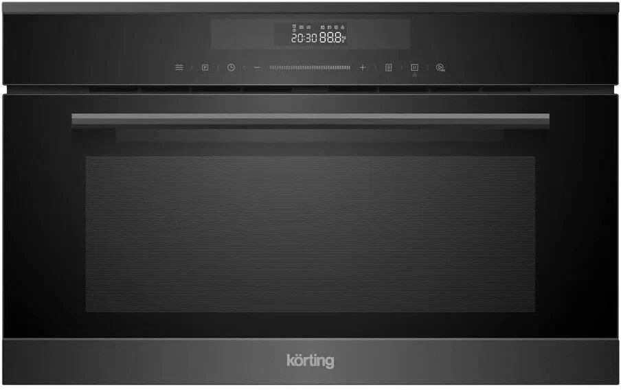Микроволновая печь встраиваемая Korting KMI 830 GNBX черный/серый металл