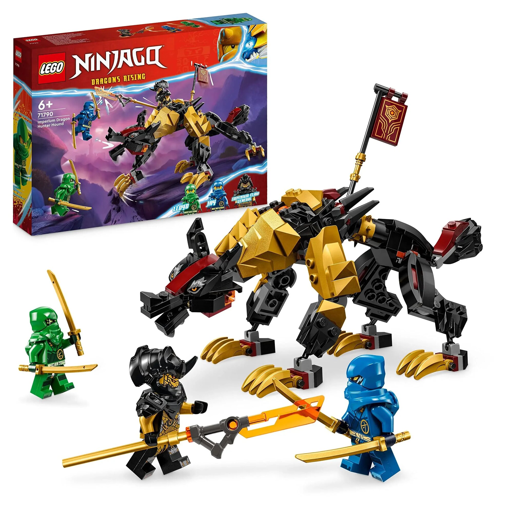 LEGO NINJAGO Империум Охотник Драконов Хаунд, Imperium Dragon Hunt, Унисекс