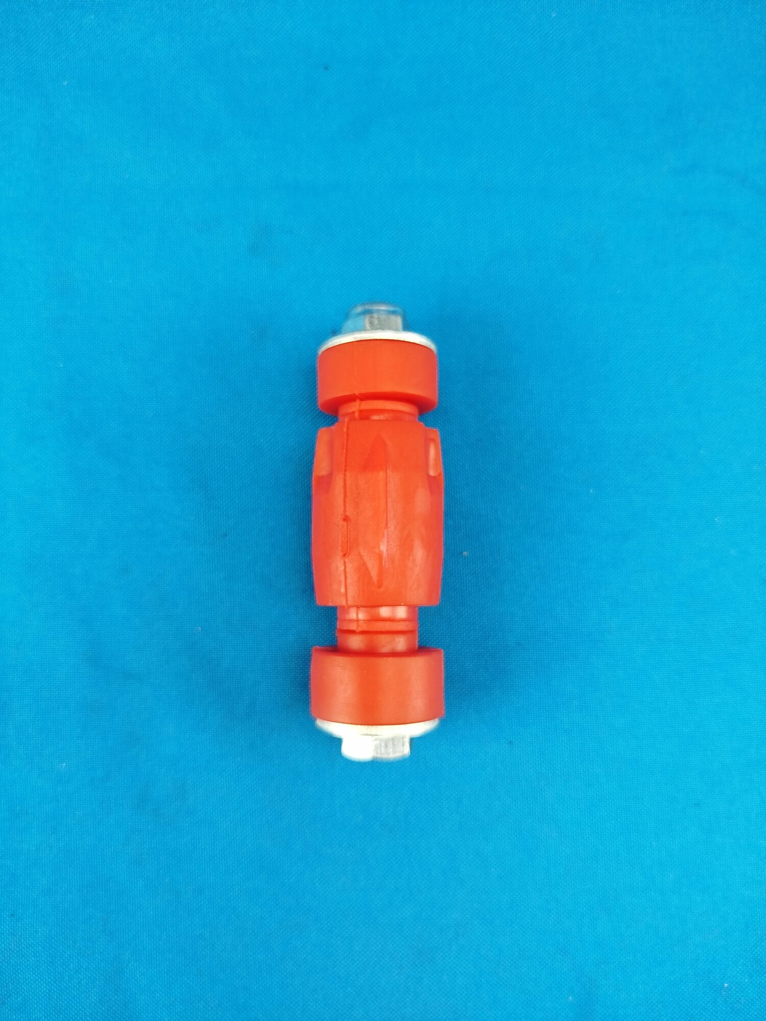 Стойка стабилизатора "UAD" для автомобилей Ларгус, Renault Logan красный полиуретан