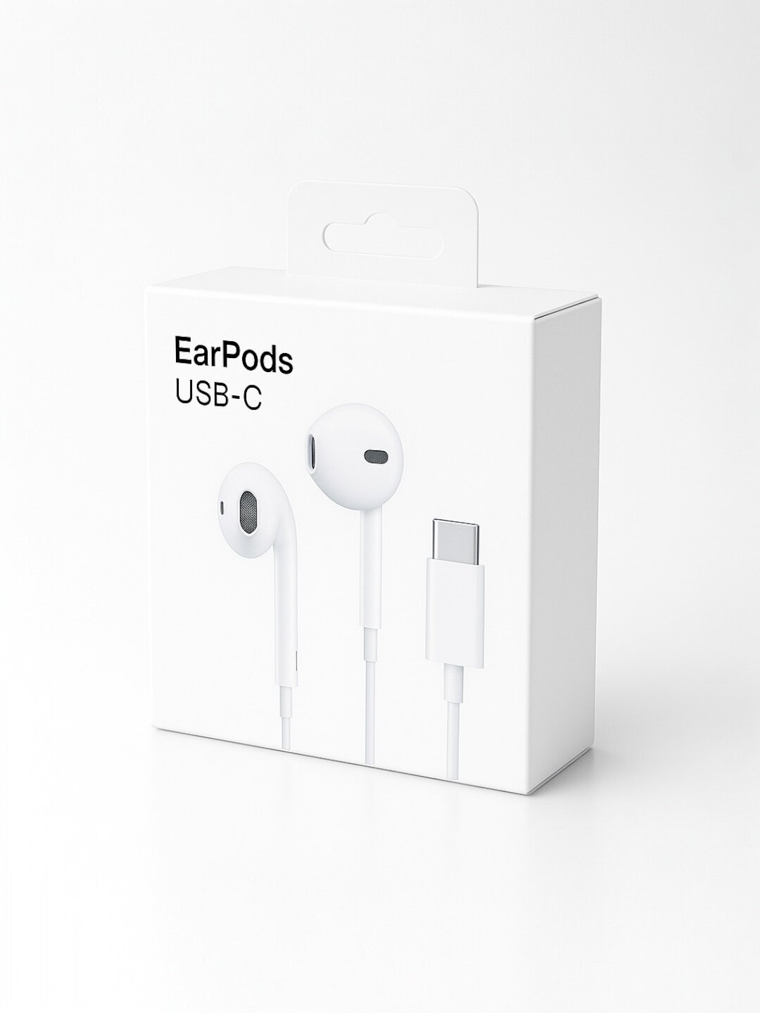 Оригинальные наушники Apple EarPods Type-C с микрофоном, проводные для iPhone