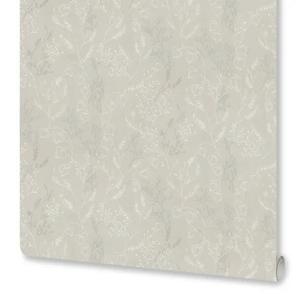 Обои флизелиновые Euro Decor Physalis бежевые 1.06 м ED7307-01