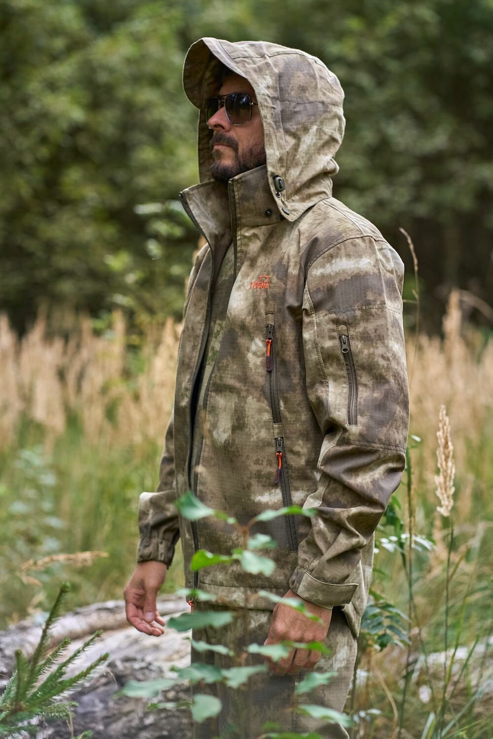 Костюм для охоты и рыбалки VOGAK Форест, рипстоп, камуфляж, размер 52-54 рост 182-188 — фото 1